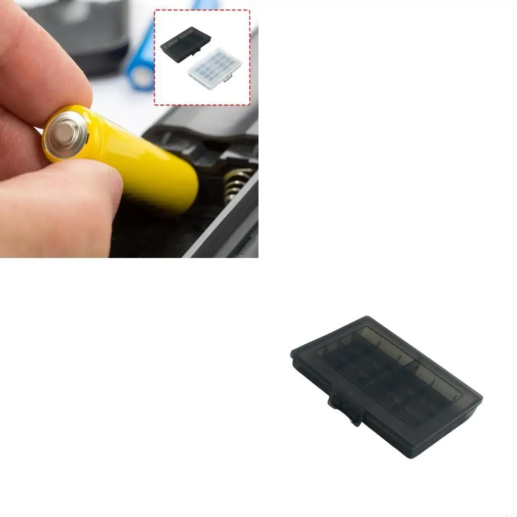 E1PF Intelligent Battery Management Box Holds Multiple 2A 3A Batteries Securely