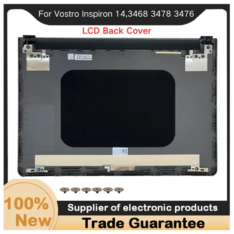 Новая задняя крышка ЖК-дисплея для ноутбуков Kailxuling Vostro Inspiron 14, 3468, 3478, 3476, передняя рамка, подставка для рук, корпус 0T5TV7 A