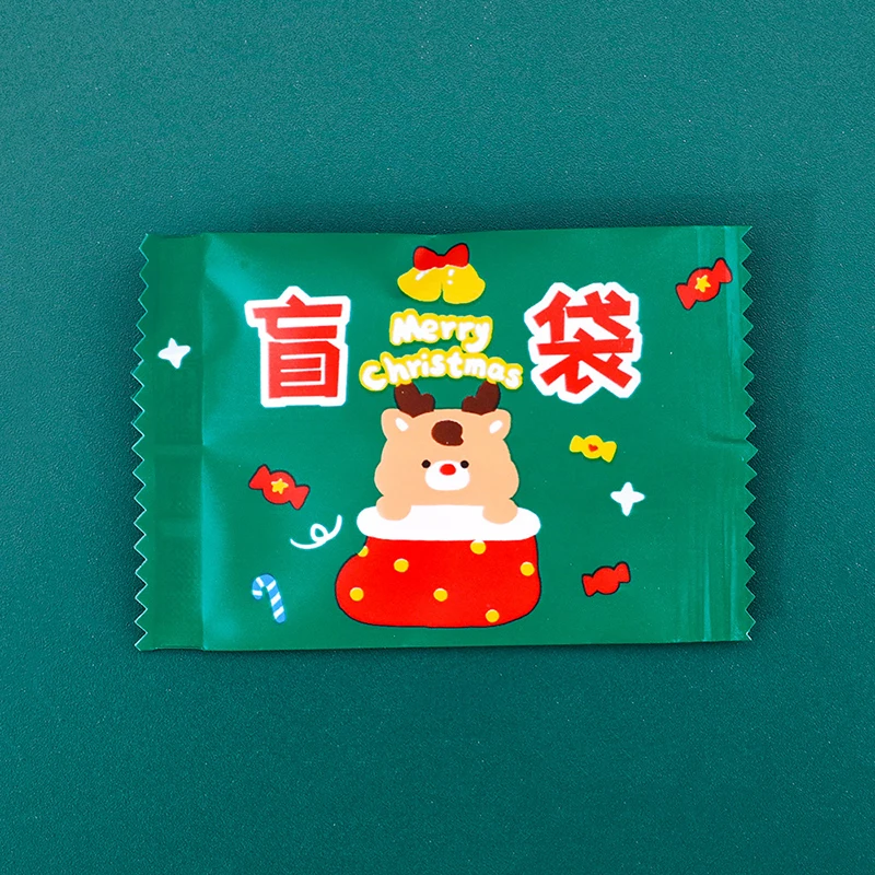 Accessori speciali portachiavi natalizi per borse cieche; Ideale per decorazioni per zaini per studenti e regali a sorpresa.