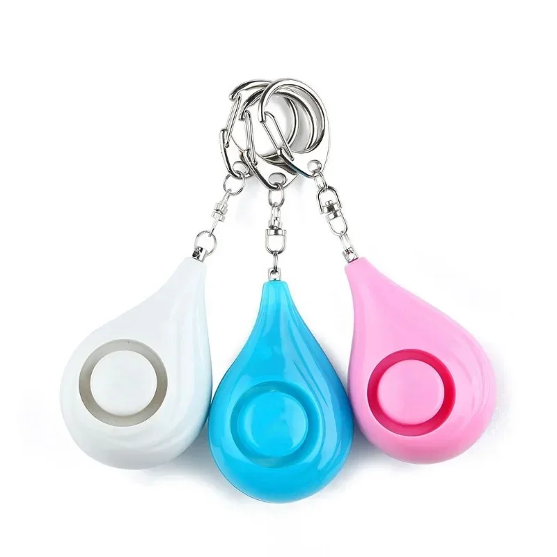 Water Drop Personal Anti-wolf Artifact Portable Bag Alarm Explosion Ladies Anti-wolf Alarm Self Defense Keychain Alarm