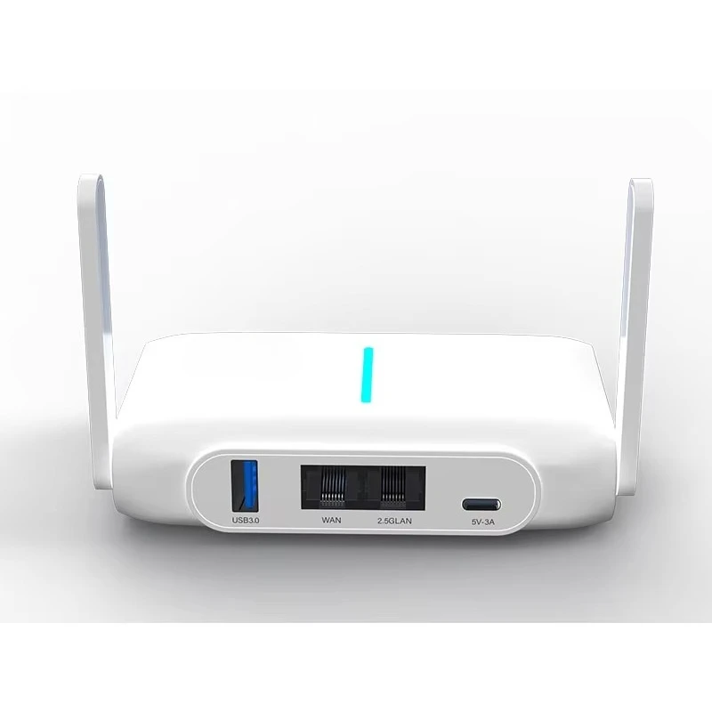 High quality dual band 3000Mbps portable mini wifi6 wireless router 2.5G LAN port wifi router
