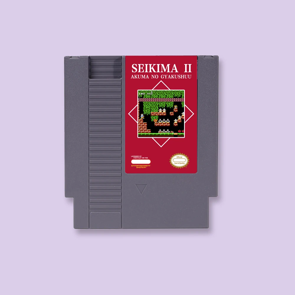

Seikima II - Akuma no Gyakushuu Game Cartridge Action Game For NES 8Bit 72PIN Consoles Game Card