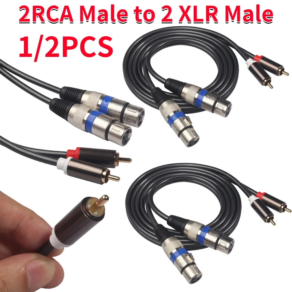 Dual Xlr Male To Du…