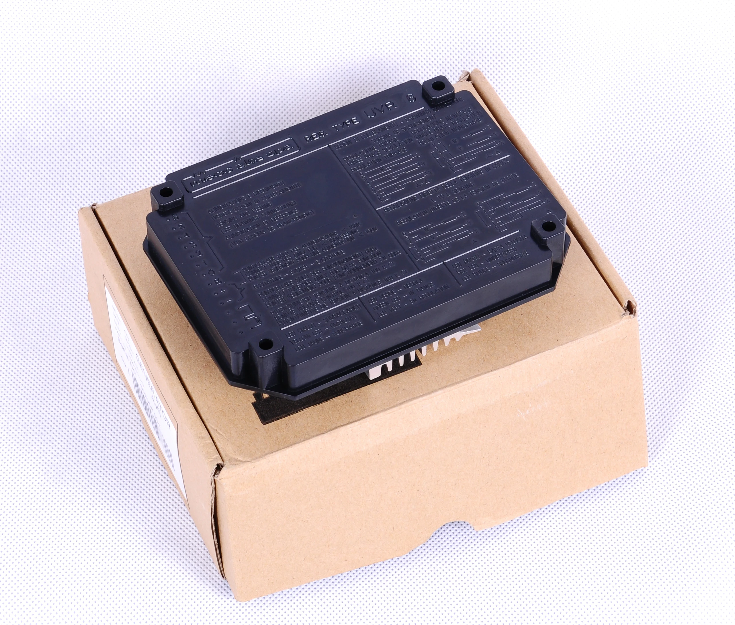 Imagem -02 - Regulador de Tensão Automático Alternador Sparts Avr para Disel Generator Uvr6