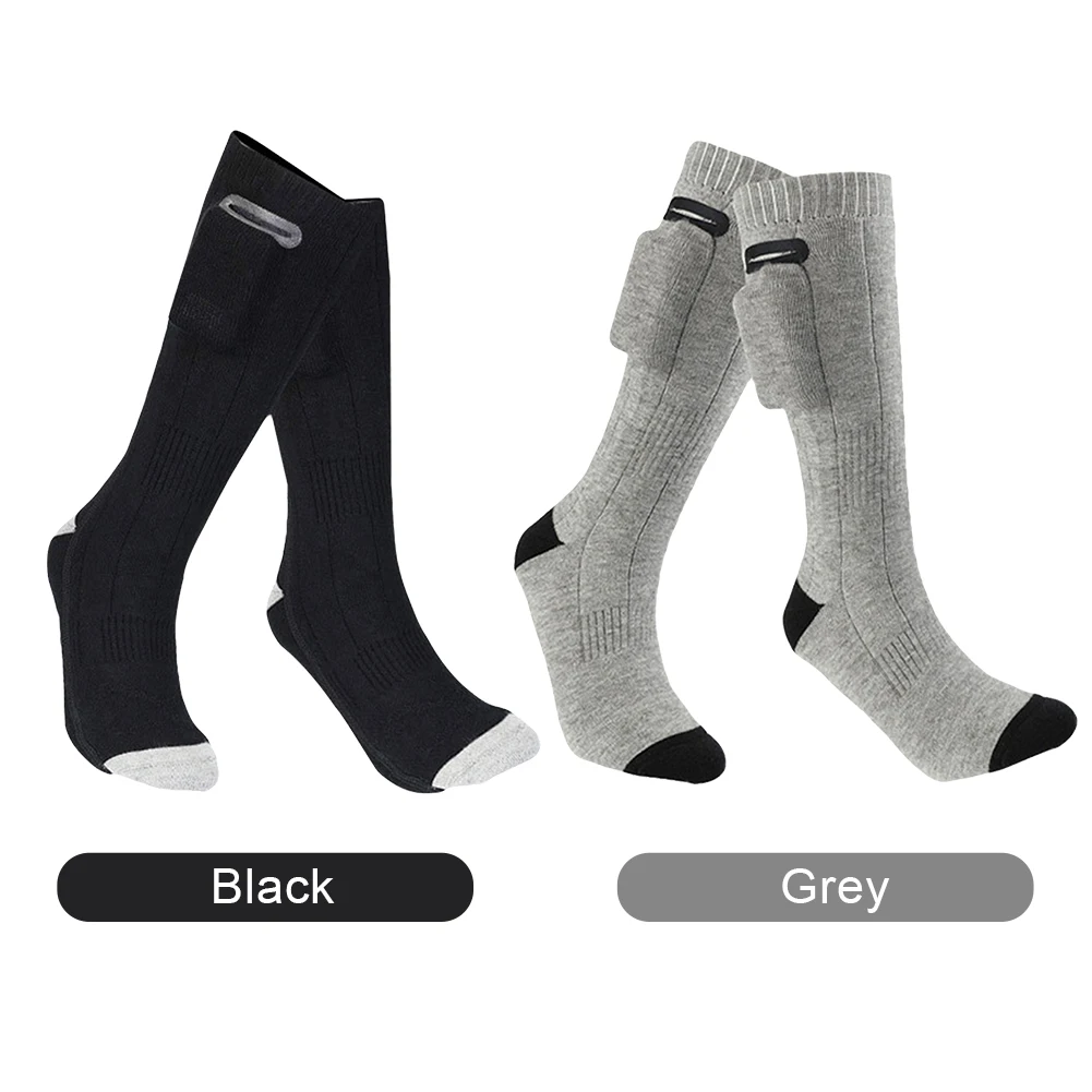 Electric Heated Socks Intelligent Temperature Control Settings Heating Socks Rechargeable Anti-Cold Heating Socks Winter Warm