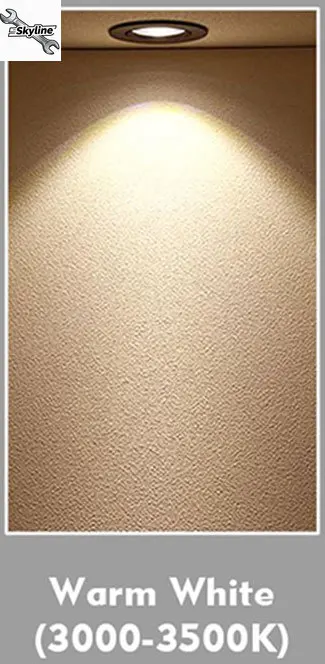 2-Pack 12V 1.5W Warm White 3000K LED Range Hood Light with SM Male Plug