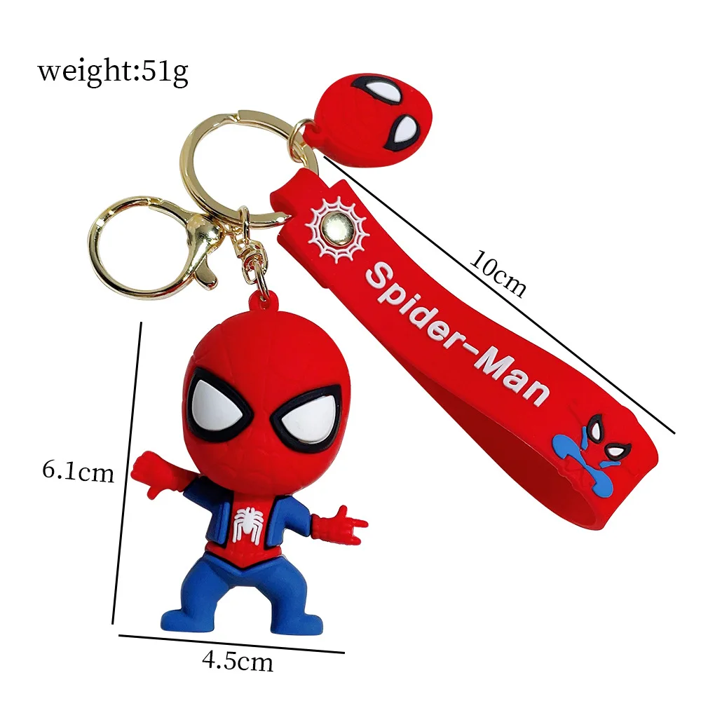 Niesamowity Spider-Man Brelok do kluczy Odwrócony Spider-Man Figurka Torba Breloczek do kluczy Ozdoby samochodowe Akcesoria do kluczy Zabawka dla