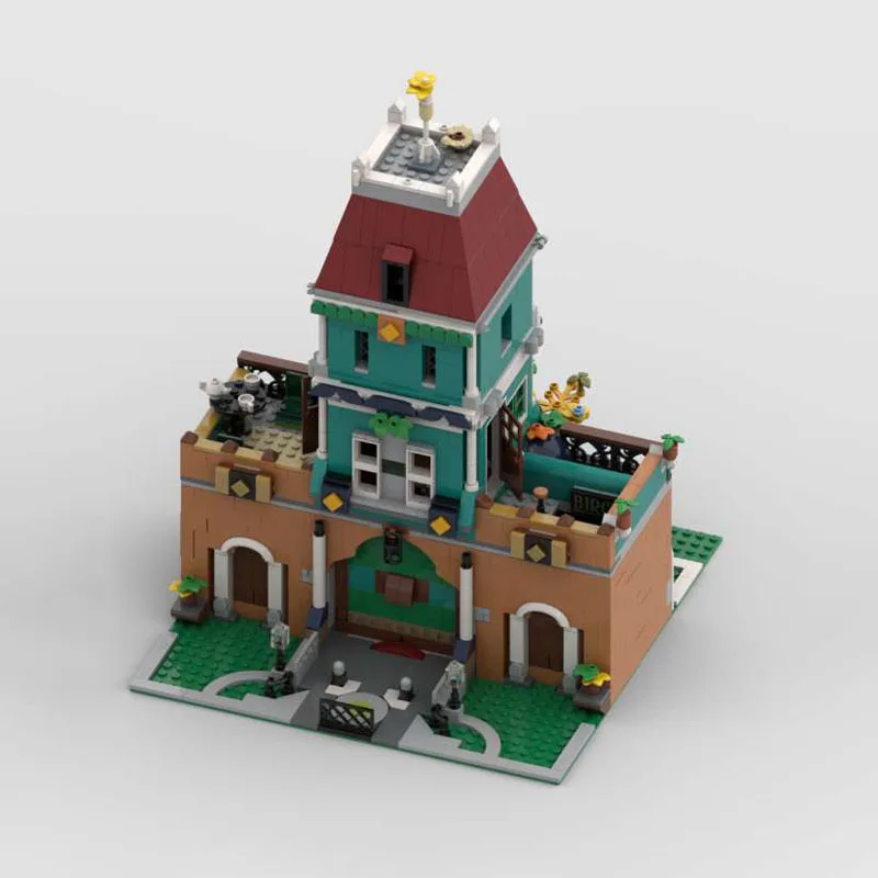 

1405pcs MOC Alternate Bookshop Modular Streetscape Model Building Blocks Construction Toy Christmas Gifts DIY Creative Idea