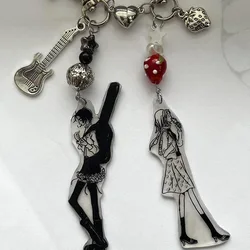 Nana matching keychains handmade Y2K