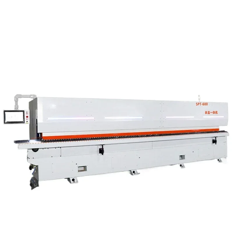 600 oblique straight edge edge banding machine all-in-one machine JC free handle automatic sealing and polishing machine