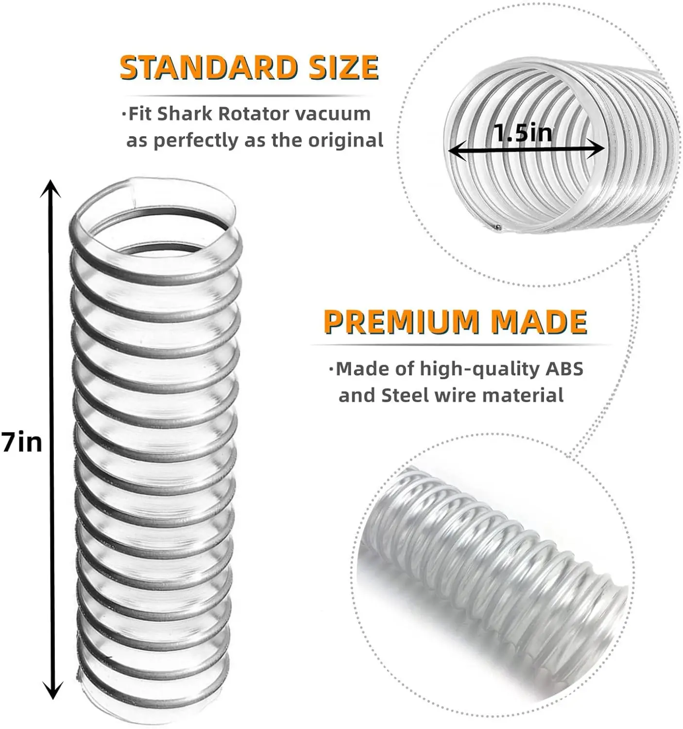 مكنسة كهربائية خرطوم لاستبدال هوفر القرش ، أسفل القناة ، الصيانة ، أقل ، NV340 ، NV480 ، NV601