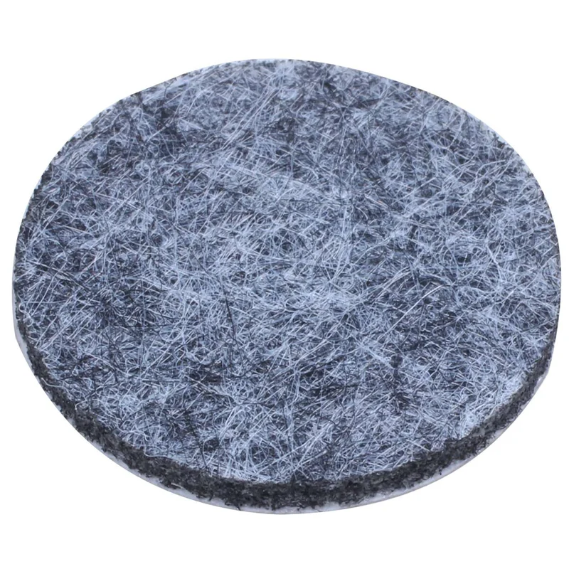 A47U 400Pcs Round Shaped Table Chair Furniture Leg Felt Mat Pad Gray