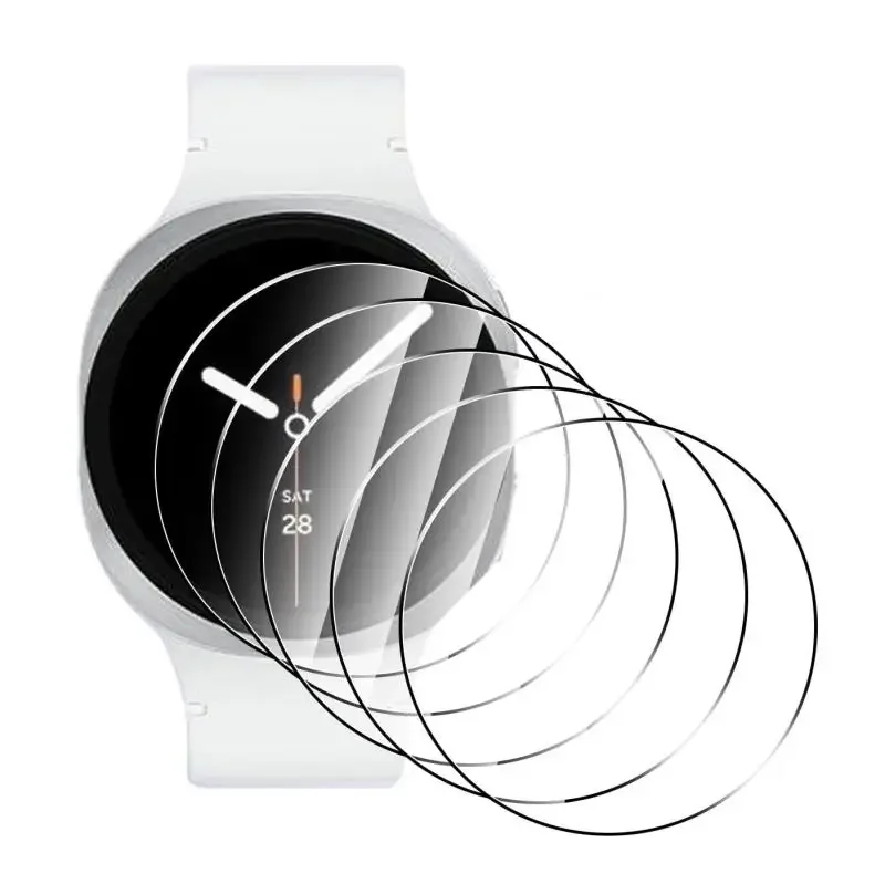 Gehärtete Glasfolie für Samsung Galaxy Watch 9 8 40mm 44mm Displayschutzfolie Einfach zu installierende Schutzfolie für Galaxy Watch 7 8 9 – Detail 3