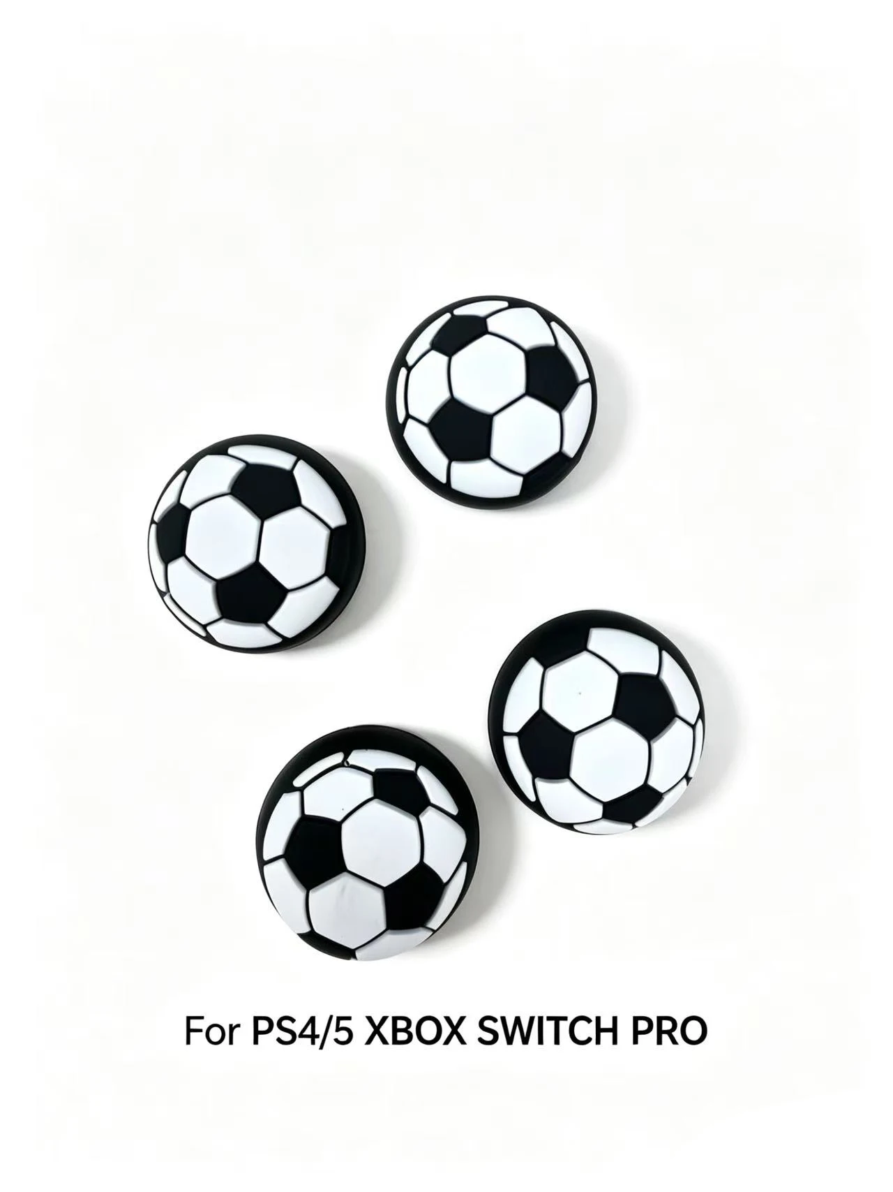Funda Protectora de Silicona para Joystick de Fútbol, para Nintendo Switch Pro, para PS5 4 3, Protector de Joystick