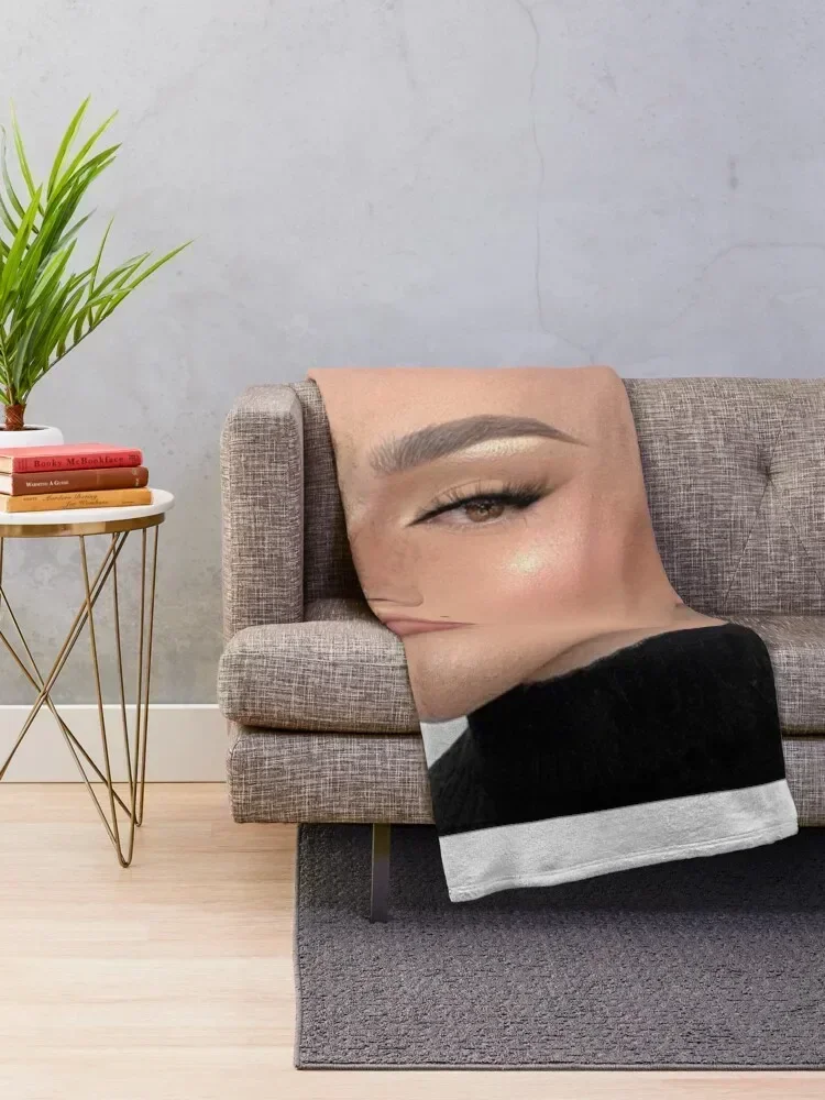 

James Charles Glatze Decke Decken und zottelige einzelne warme Decken