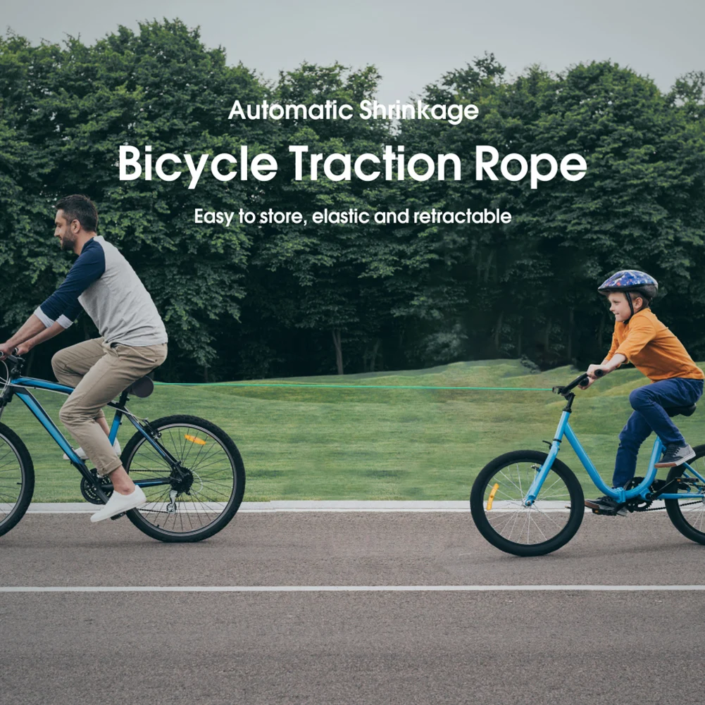 

Retractable Bicycle Tow Rope Bicycle Traction Rope Portable Bicycle Pull Traction Strap Bike Trailer Rope Cycling Accessories
