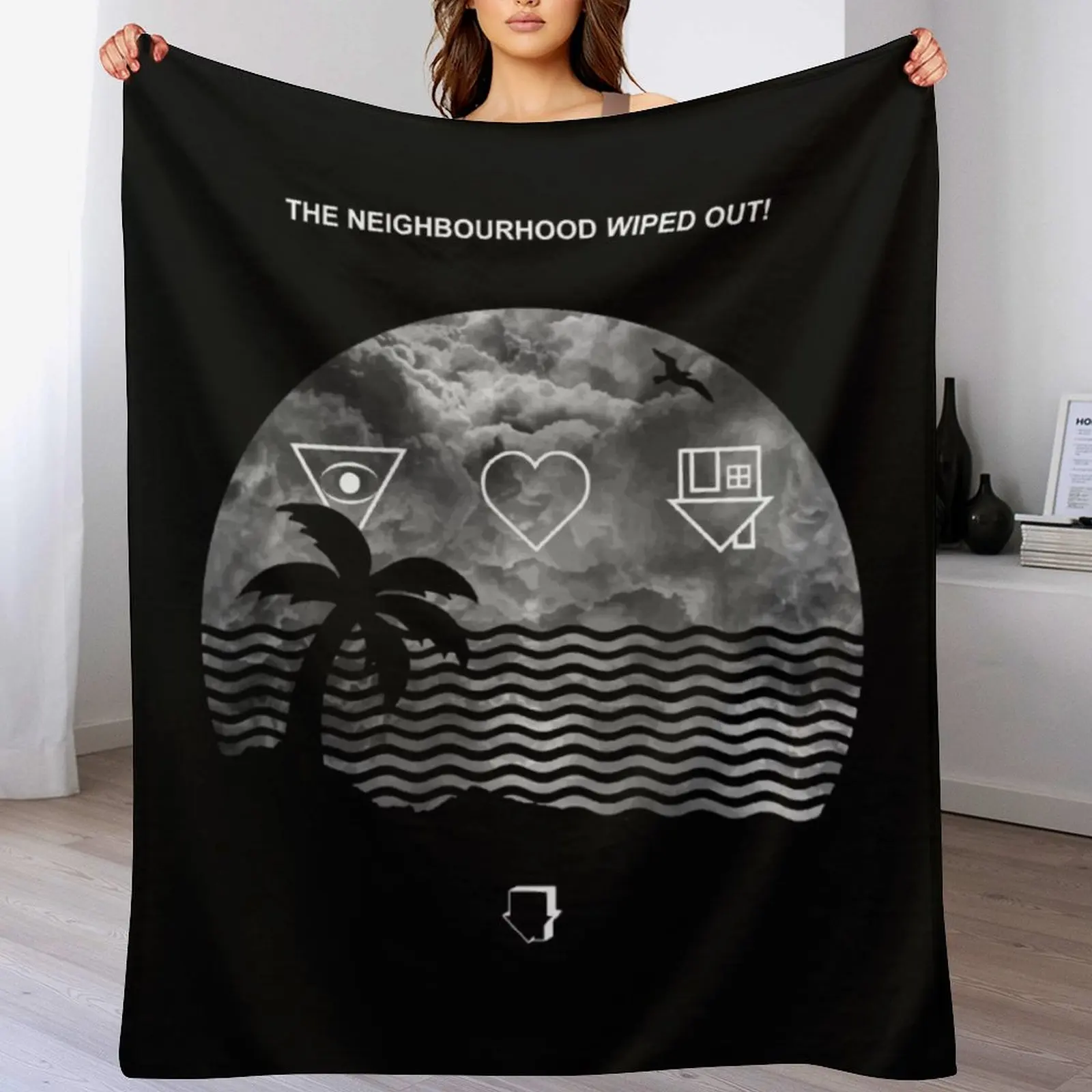 

The Neighbourhood-Wiped Throw Blanket Loose christmas decoration Giant Sofa Blankets