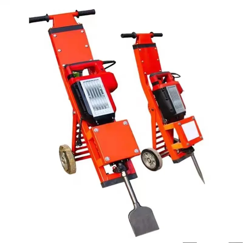 Electric Hand Push Tile Remover 220V Floor Covering Removal Tool for Home Improvement