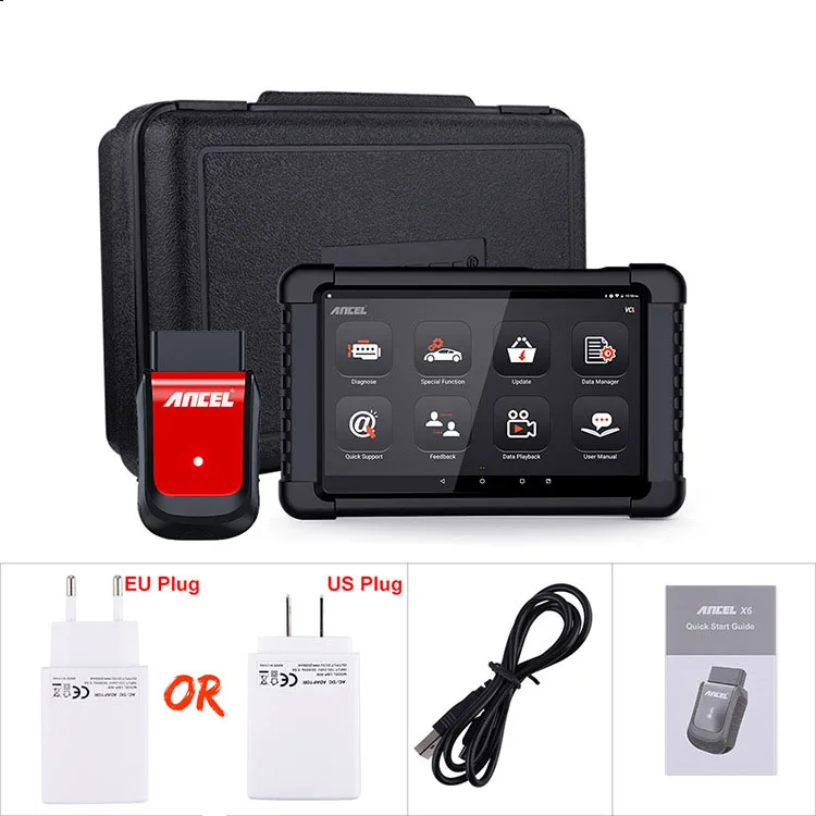 Original obd2 diagnostic scanner Ancel X6 OBD2 Auto Diagnostics Scanner Tool Professional Scanner SRS DPF Car Diagnostic Tool