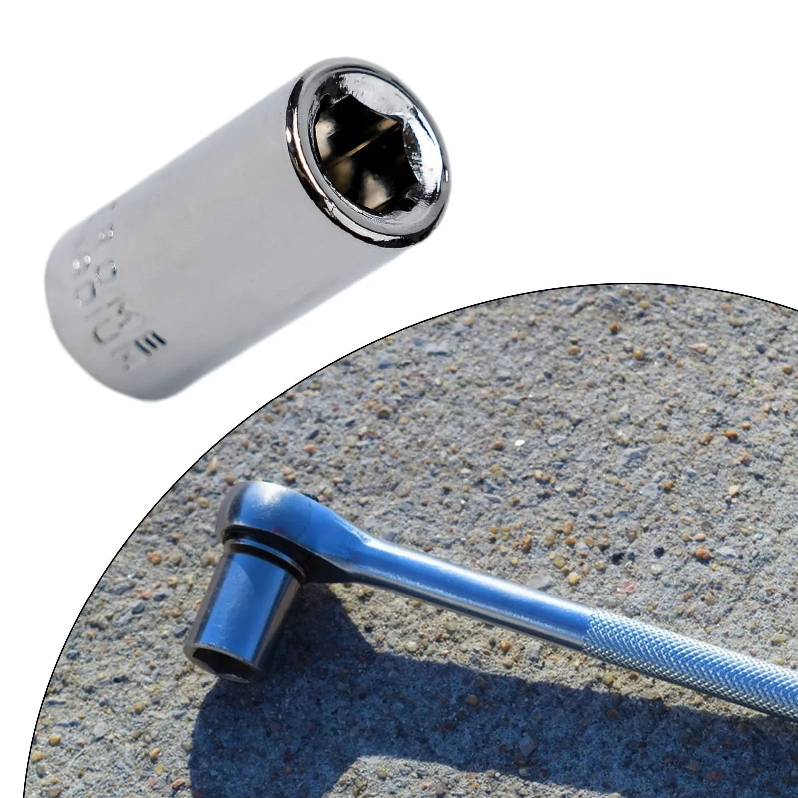 High Quality Socket Adapter Ratchet Socket Adapter Square Hole To Hexagon Chrome Vanadium Steel High Hardness Bit Bottom