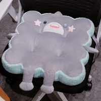 Cartoon Shark Sitting Cushion Office Chairs Seat Cushion Window Tatami Bedroom Floor Cushion Lazy Sofa Seat Memory Foam Pillow