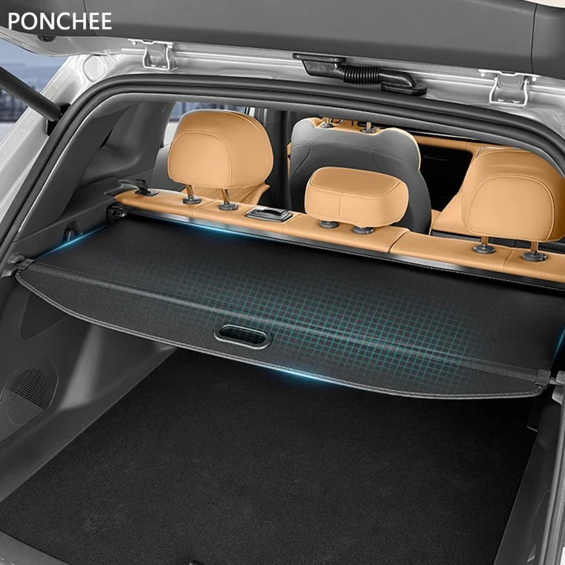 

For Geely Galaxy Starship 7 EM-i 2025 Trunk Curtain Trunk Partition Storage Curtain Protect Privacy Automobile Supplies