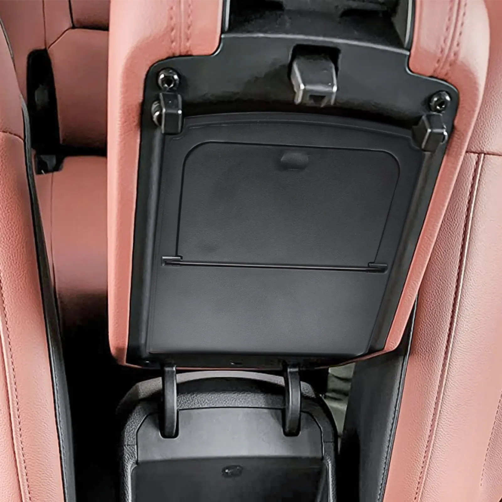 Hidden Center Console Organizer for 2023-2026 Kia Sportage Armrest Hidden Storage Box Interior Secret Storage Car Organizer Tray
