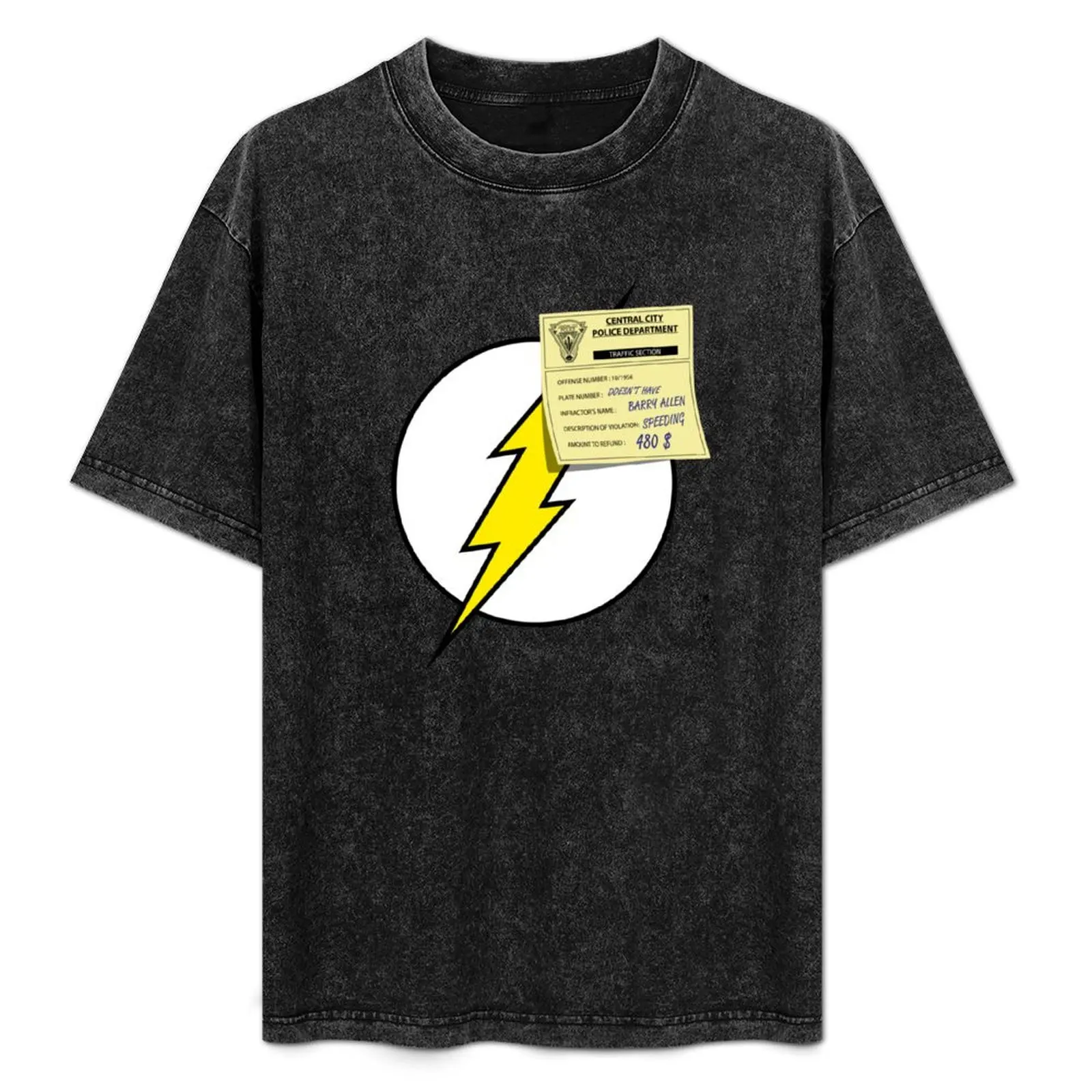 

Fine for Flash T-Shirt cotton graphic tees korean fashion vintage anime shirt t shirts for men cotton