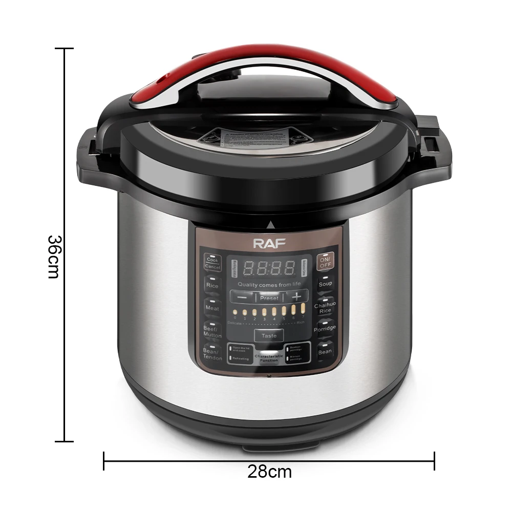 Wholesale RAF Automatic Multipurpose Household Electric Pressure Cooker Constant Temperature And Energy Saving