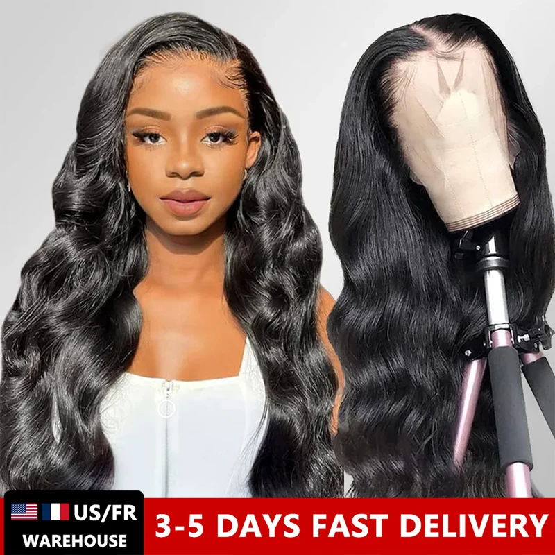 

Cur Lace Wig Brazilian Remy Human Hair Pre Plucked 4x4 Lace Human Hair Wigs Body Wave 13x6 13x4 HD Lace Frontal Wig For Women