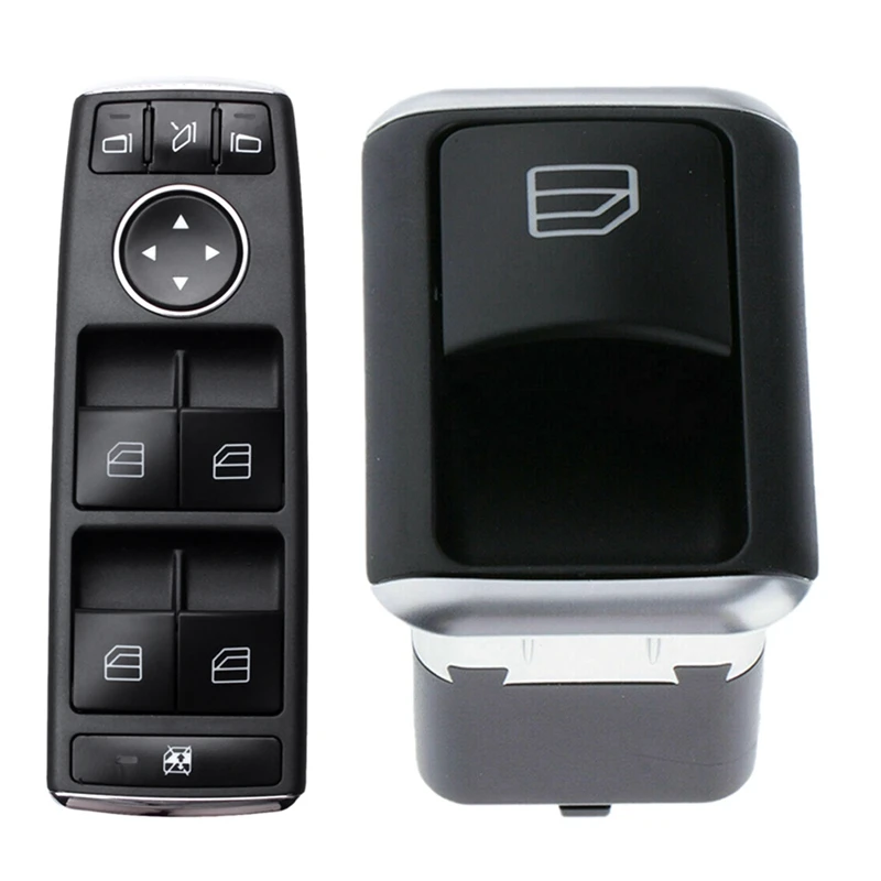 Electric Power Window Master Switch For W212 E-Class W204 C-Class 207 & Passenger Window Control Switch