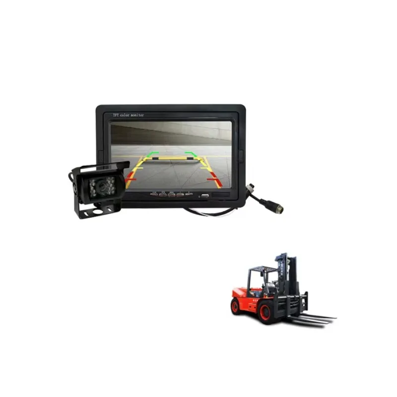 1080p Hd Wireless Forklift Rear View Waterproof Ip69k Camera With Monitor Magnetic Camera for Forklift Car Reversing Aid