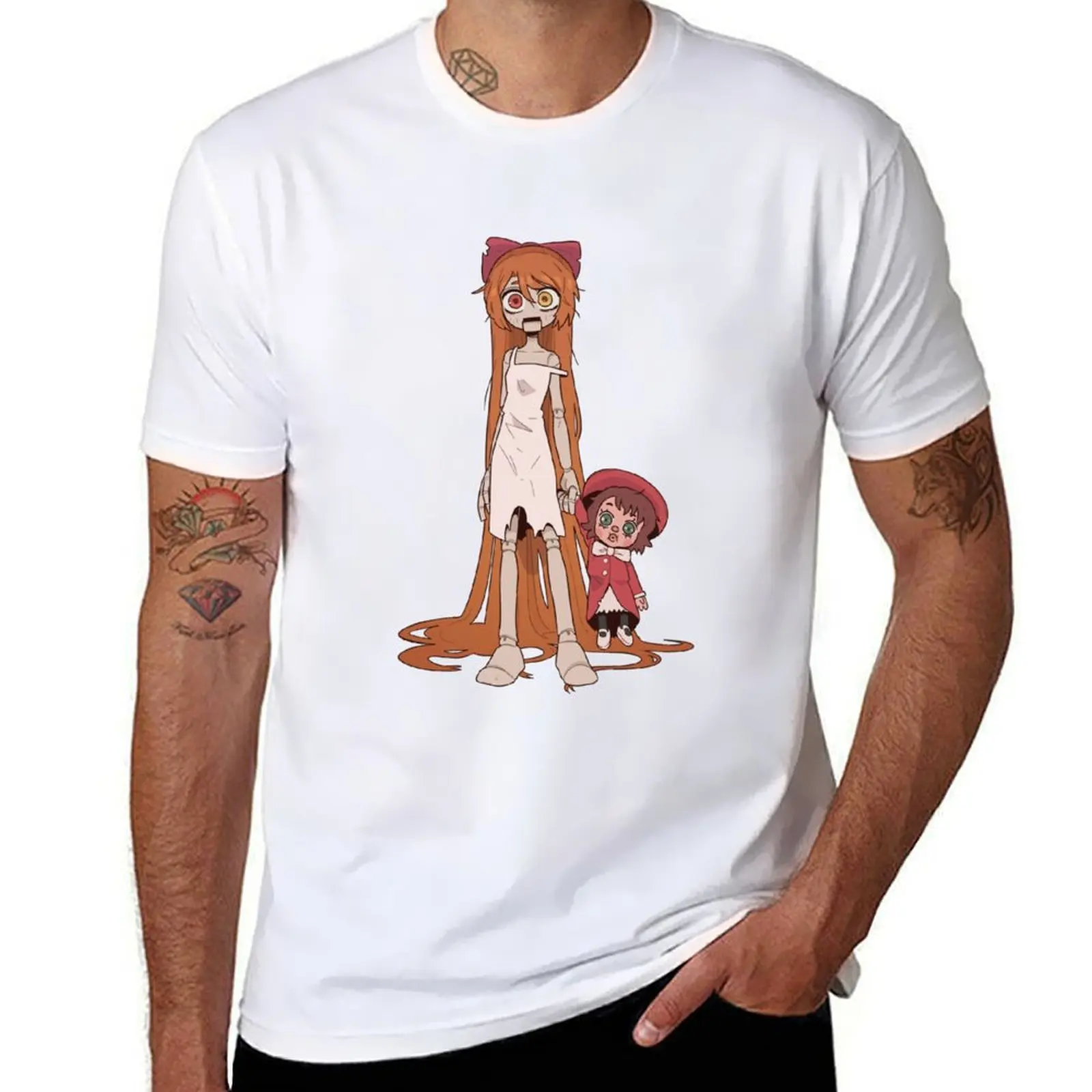 

Doll T-Shirt man graphic t shirt funny t shirts dark humor T-Shirt
