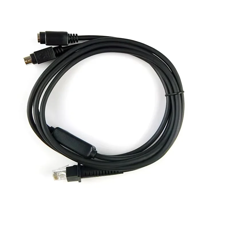 PS/2 Wedge/RS232 Serielles/USB-Kabel für BarCode-Scanner Datalogic PSC QD2130,QD2110,QD2100,QD2330,QW2100 QD2310/2300/4130Straight – Detail 1