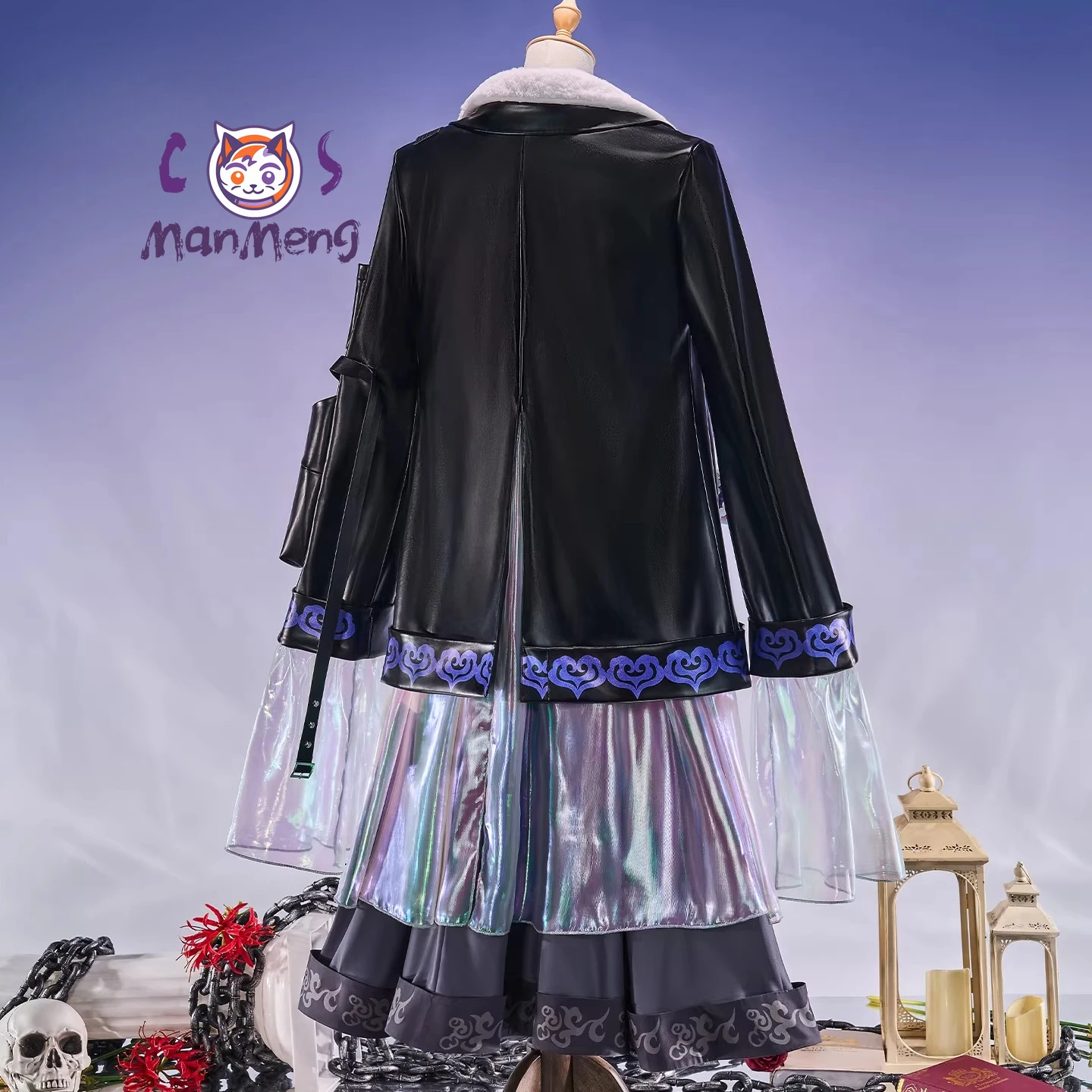 

Jun Game Arknights Cosplay Costume Cloak dress uniform Halloween carnival party Christmas role-playing new women Jun clothing