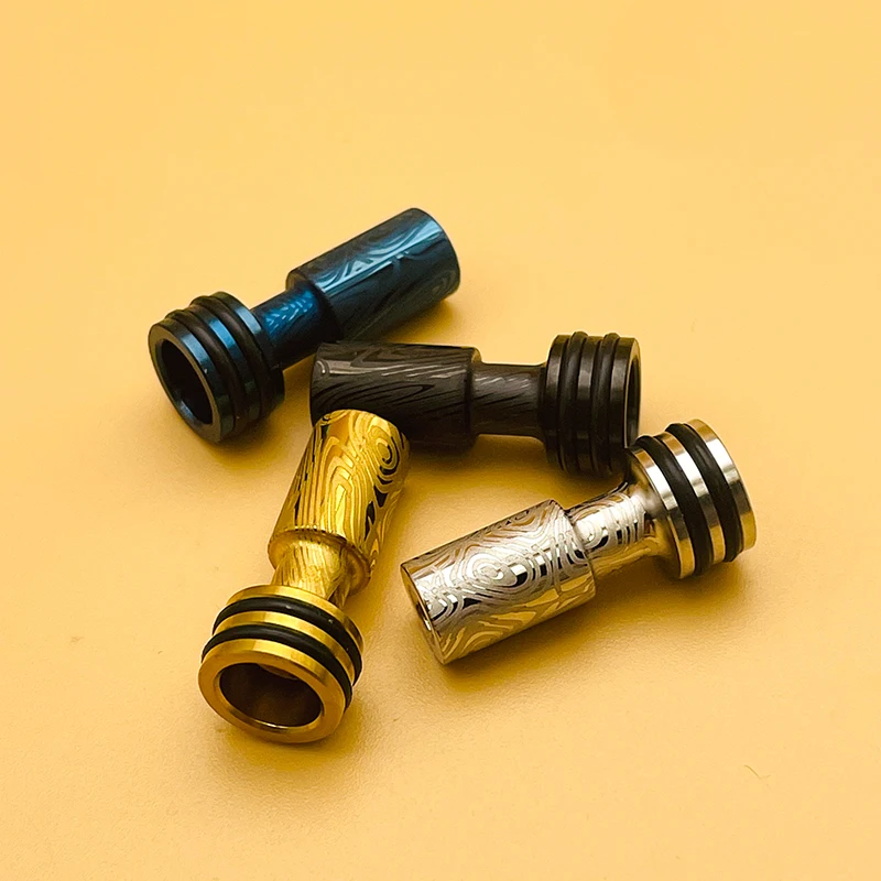 DSX 510 mtl Drip Tip Monarchy Ultra TF Dama RDL Style Langes Mundstück 316ss für RTA RBA Tank Vape Zubehör