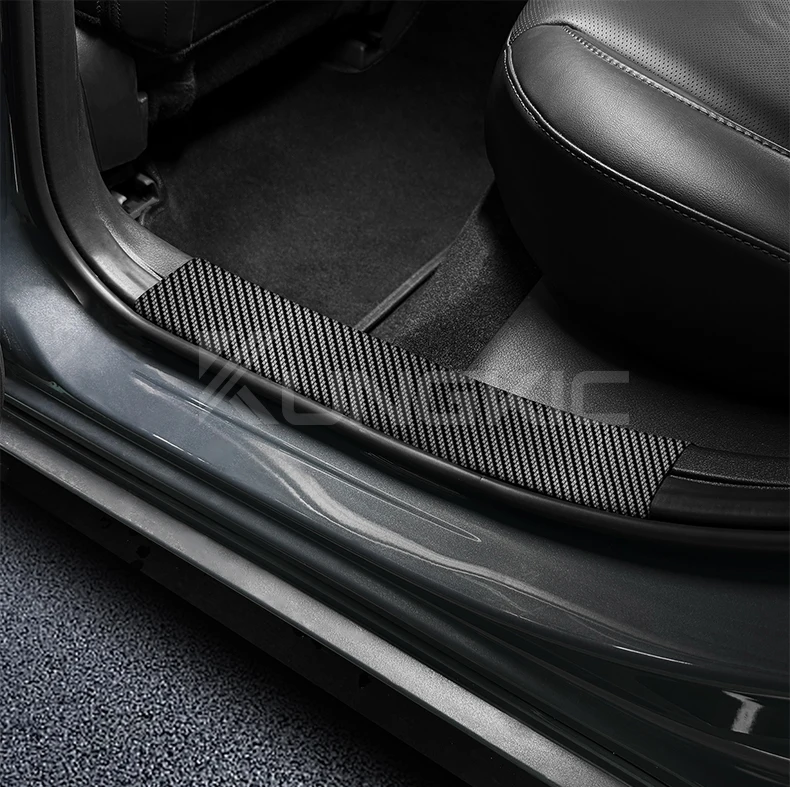 Für Mazda 3 Axela BP 2019 2020 2021 2022 2023 2024 2025 Auto Vorder- und Hinter-Schwellenschutz-Aufkleber Innenraum-Zubehör – Detail 16