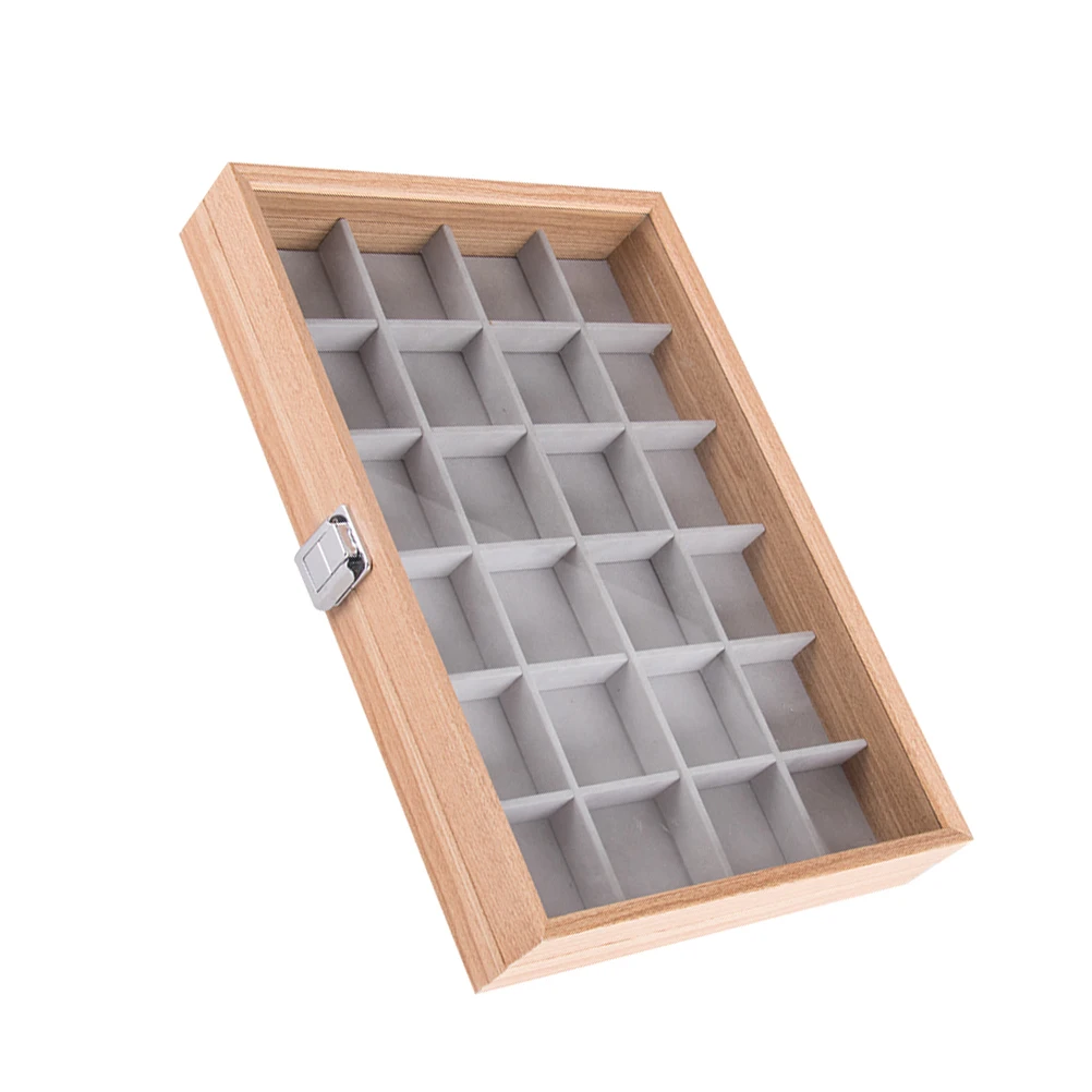 Jewelry Storage Box Large Capacity Lightweight Jewelry Organizer Clear Window For Necklace Bracelet Earrings Display Case