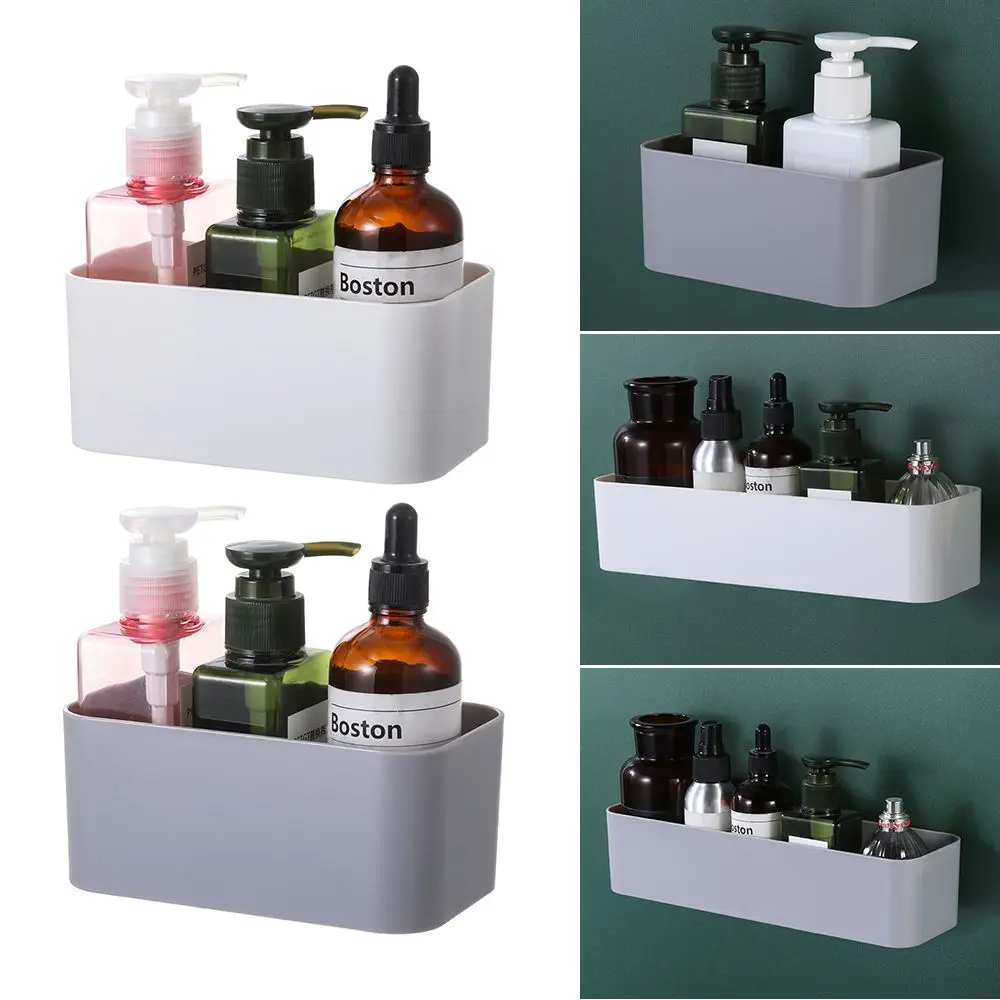Case Stand Rack Air Conditioner Storage Box Remote Control Holder Cosmetic Storage Box Wall Mounted Organizer Fixed On Wall