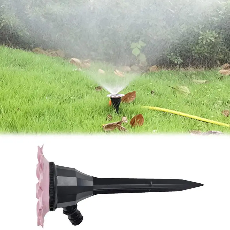 

Garden Sprinkler Heads Universal Automatic Rotating Lawn Sprinkler Multifunctional Adjustable Plant Irrigation Sprinkler Heads