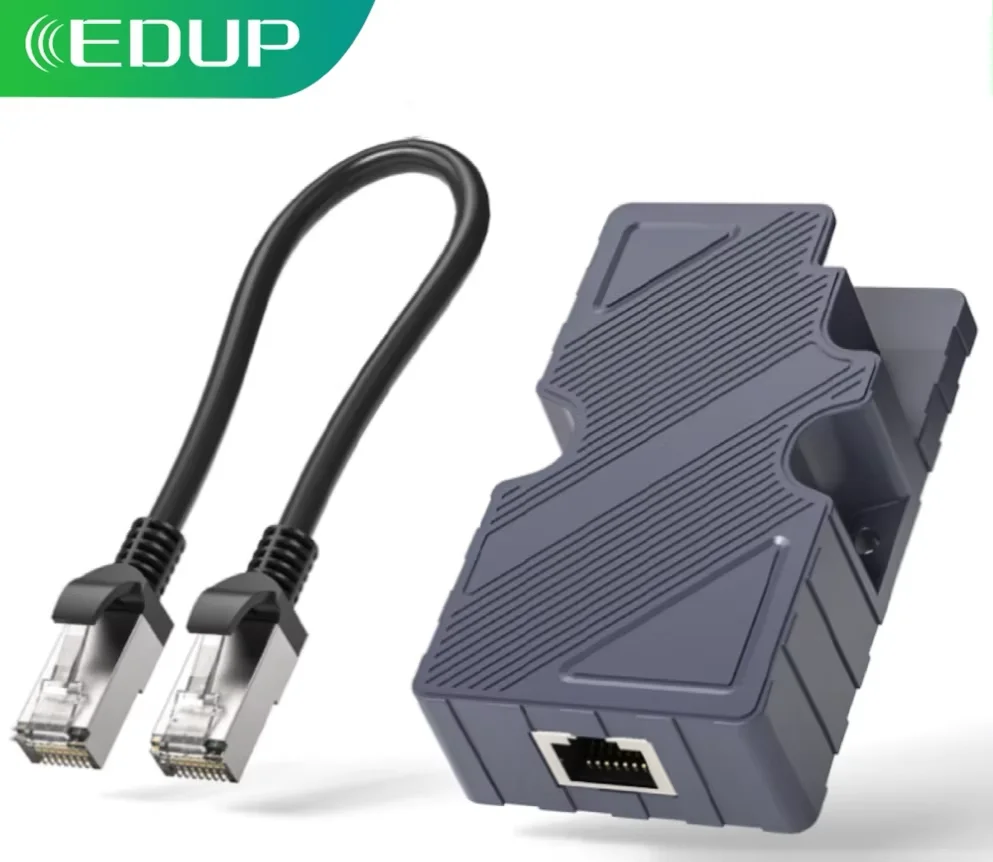 

EDUP SK0029 150W Starlink Type C to RJ45 Adapter Connect Ethernet Adapter Starlink Dishy V2 to PoE Injector Starlink Kit