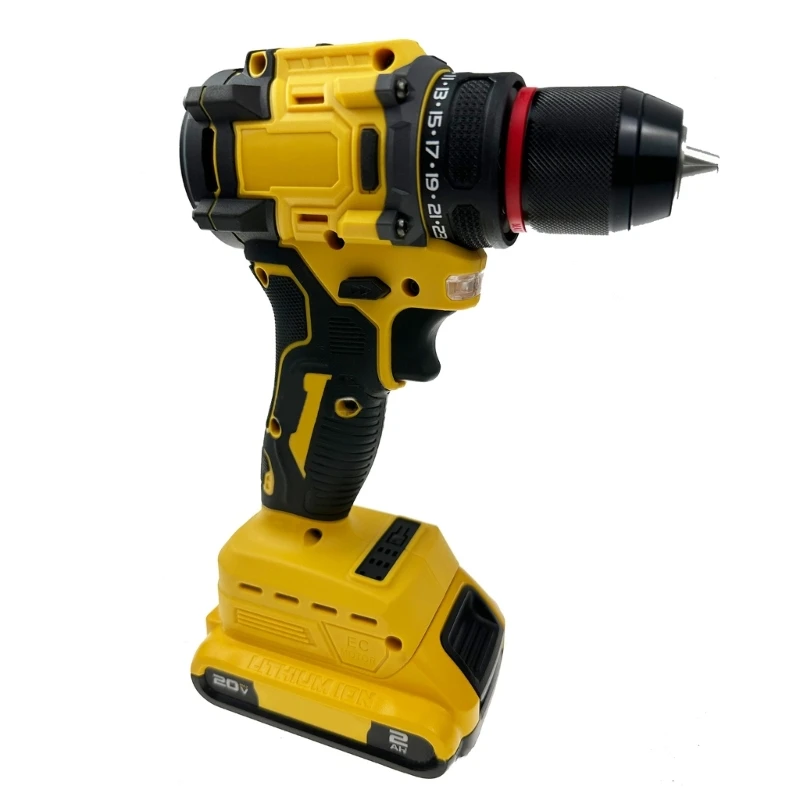 Cordless Impact Wrench 550Nm 21V Variable Speed Power Impact Driver 6000RPM High Torque Power Impact Wrench Power Drill