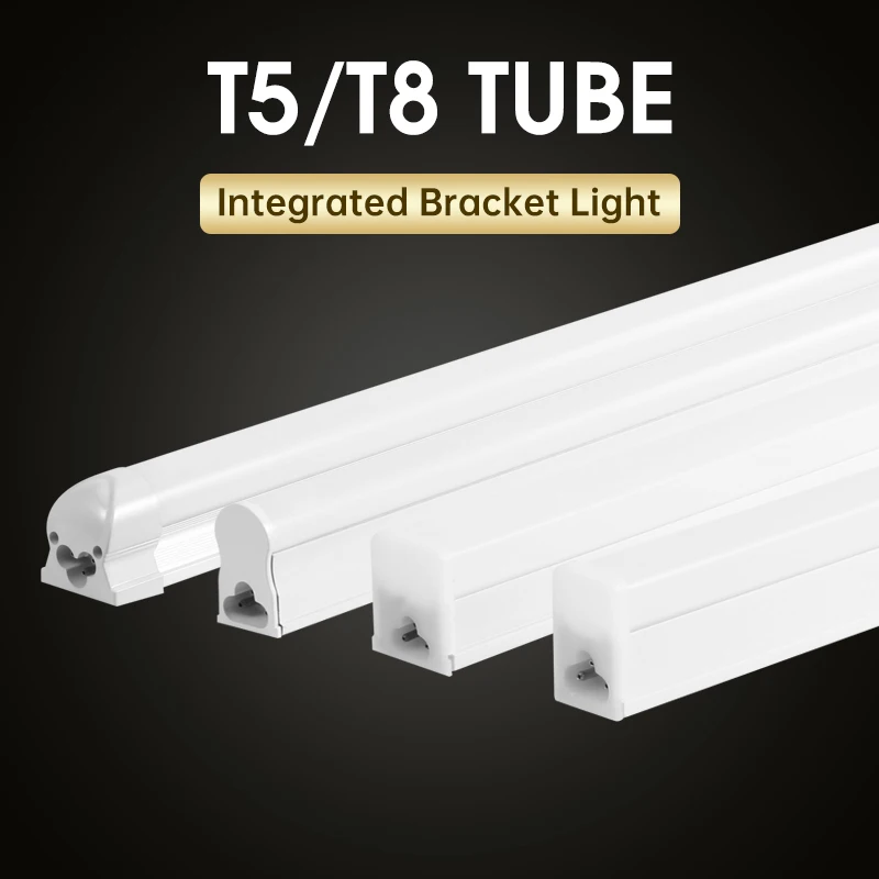 LED Tube Light 10W T5/T8 Lamp for Home Lighting LED Bar light Commercial Lighting Garage Lamp Outdoor Light kitchen lamp 220v