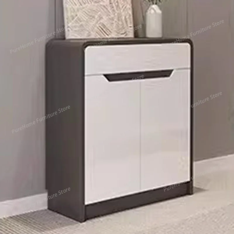 

Slippers Modern Shoe Cabinet Storage Organizer Mobile Living Room Display Shoe Shelf Designer Gabinete Shoemakers Furniture