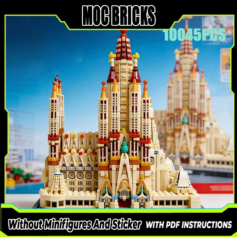 

Exquisite new MOC building block model, famous street view Shengjiatang technology, modular children's toy DIY assembly set