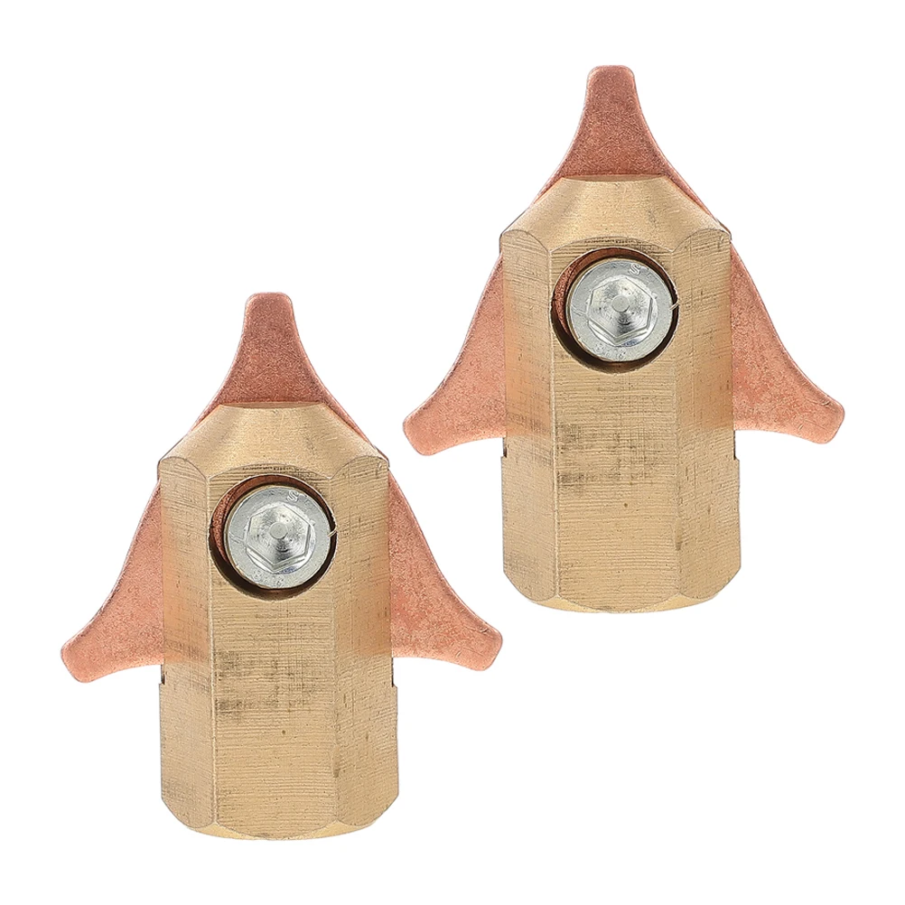 

2Pcs Automotive Sheet Metal Shaping Clamp Puller Parts Washer Brush Kit Metal Dent Puller Copper Clamps Set for Professional