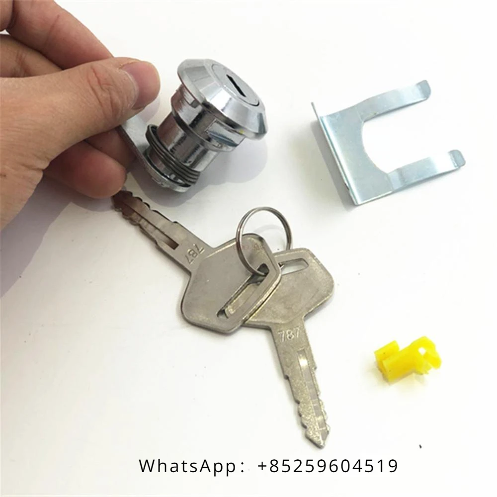 for Excavator KOMATSU PC 200-6/7  Accessories Cab door lock Lock cylinder