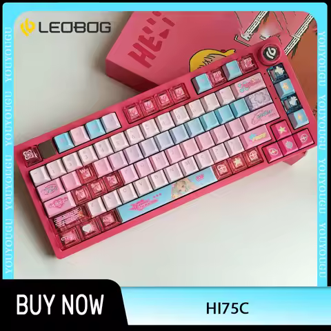 LEOBOG Hi75C Mechanical Keyboard Kit RGB 3Mode/wired Keyboard Gasket Gamer Aluminum Alloy Hot Swap Custom Gaming Keyboards