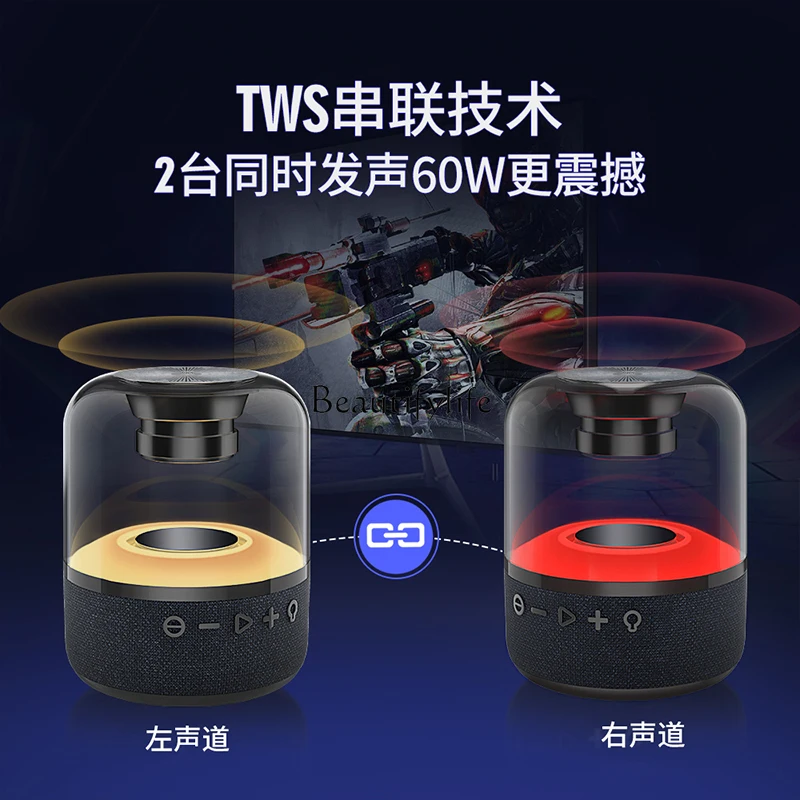 Bluetooth аудио беспроводной маленький динамик портативный домашний автомобильный сабвуфер высокое качество звука для улицы высокая громкость