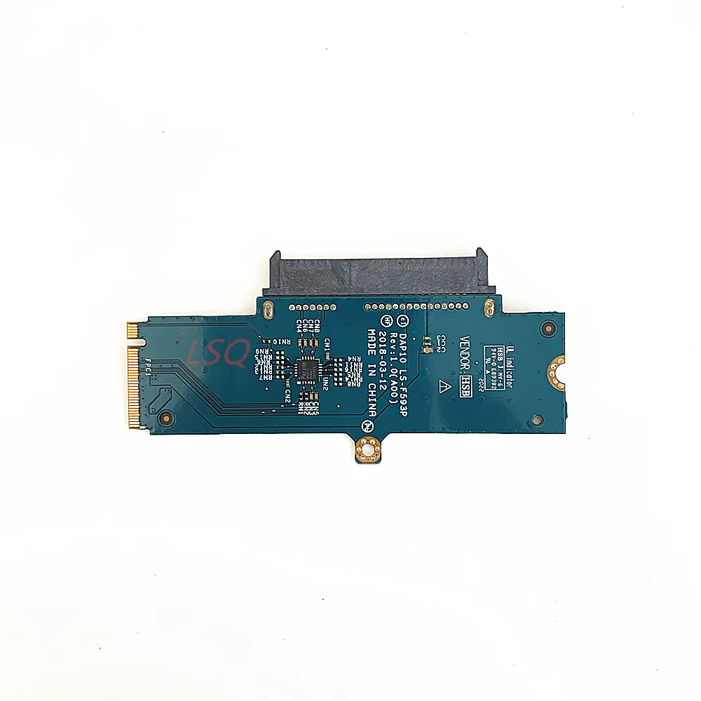 

LS-F593P For DELL Precision 7530 7540 laptop NVME M.2 2280 PCIe SSD to 2.5 SATA HDD Hard Disk Board 100% Test OK